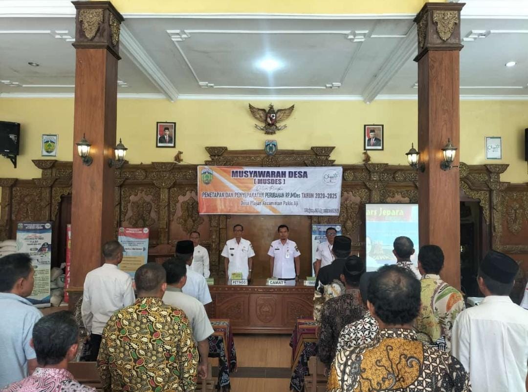 Musyawarah Desa Plajan Bahas Perubahan RPJMDES 2020-2025